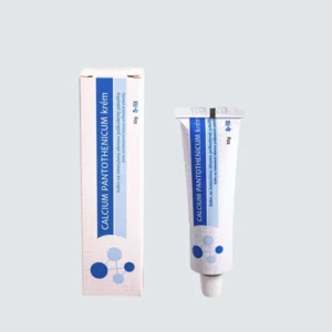 Krém na pokožku s obsahom látky calcium pantothenicum vďaka ktorej má výrazný regeneračný, hojivý a hydratačný účinok. Ako prvá pomoc na popraskanú a vysušenú pokožku. Calcium pantothenicum krém